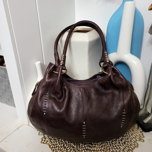 RADLEY LONDON Dark Brown Leather Shoulder Bag - Picture 1 of 13